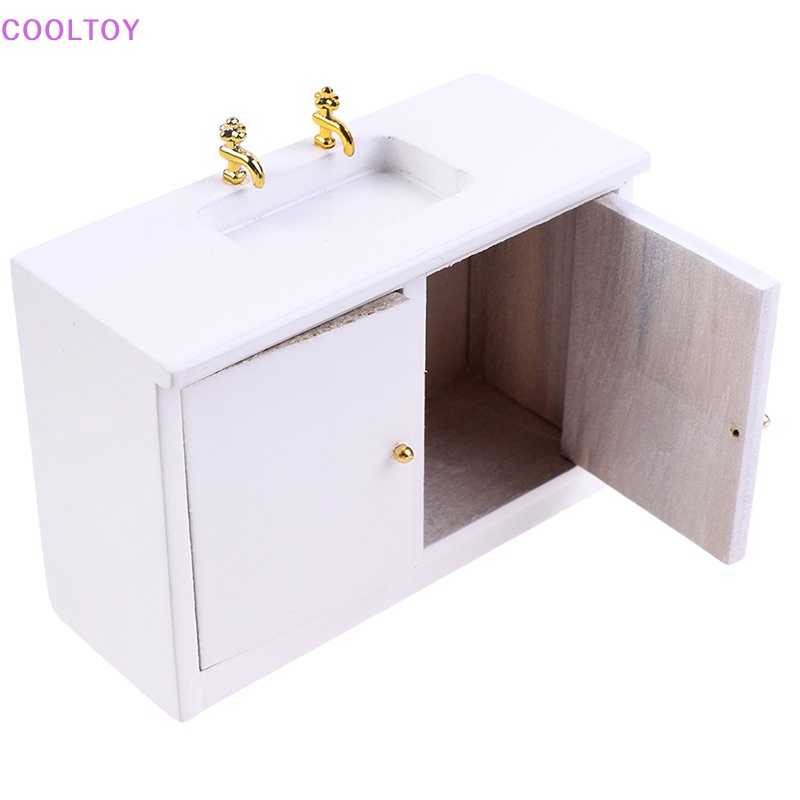 Mô Hình Bồn Rửa Tay Trang Trí Nhà Búp Bê Tỉ Lệ 1 / 12