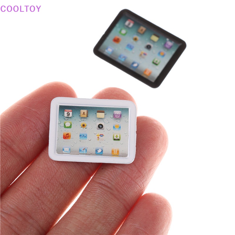 Cooltoy Máy Tính Xách Tay Mini 1: 12 Màu Sắc Ngẫu Nhiên Trang Trí Nhà Bú