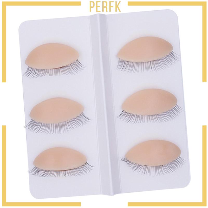 Set 6 Miếng Dán Kích Mí Giả Có Thể Tháo Rời Hỗ Trợ Luyện Tập Trang Điểm Lông Mi