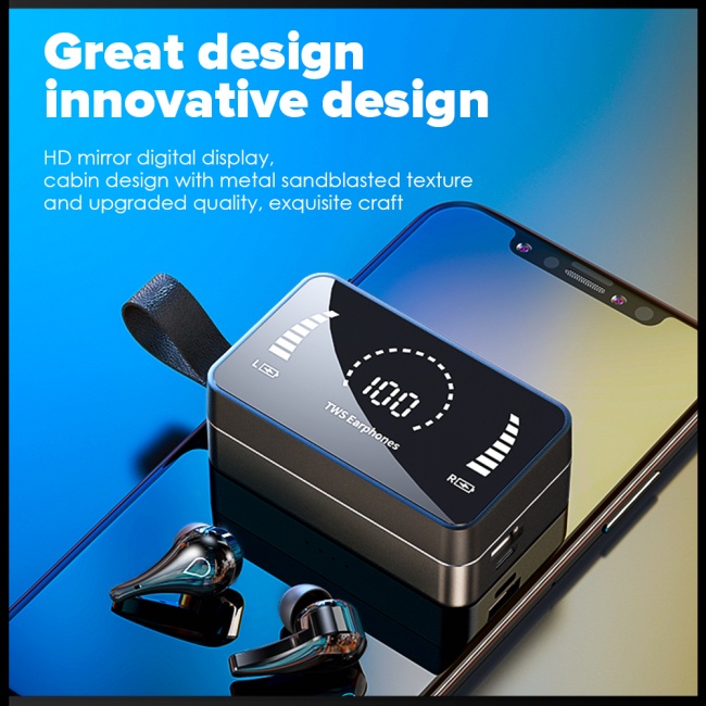 Tai Nghe Bluetooth Zevaret H3 Thiết Kế Kim Loại Tráng Gương Phong Cách Thể Thao