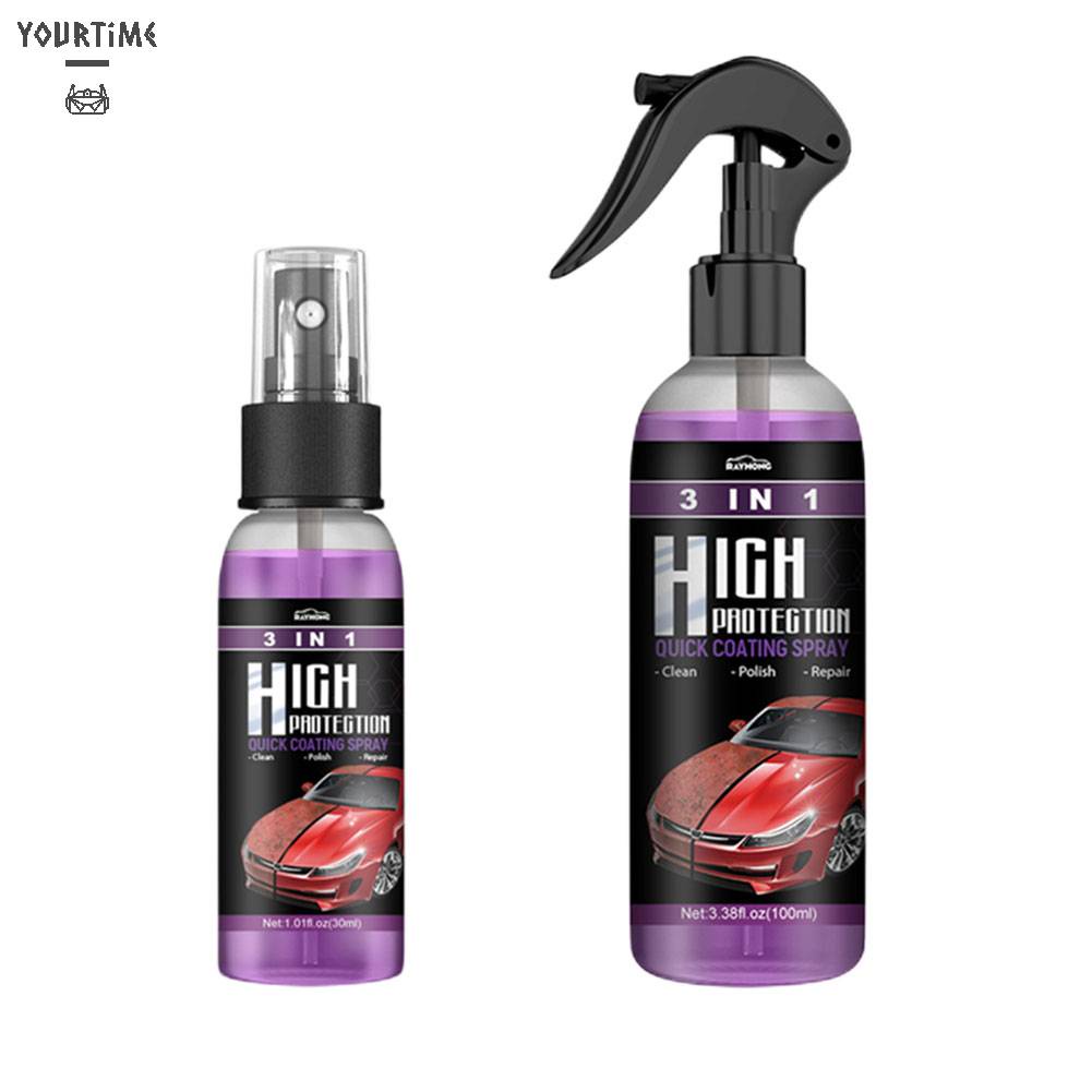 Dụng Cụ Phun Sơn Xe Hơi Nano Gốm Sứ 3 Trong 1