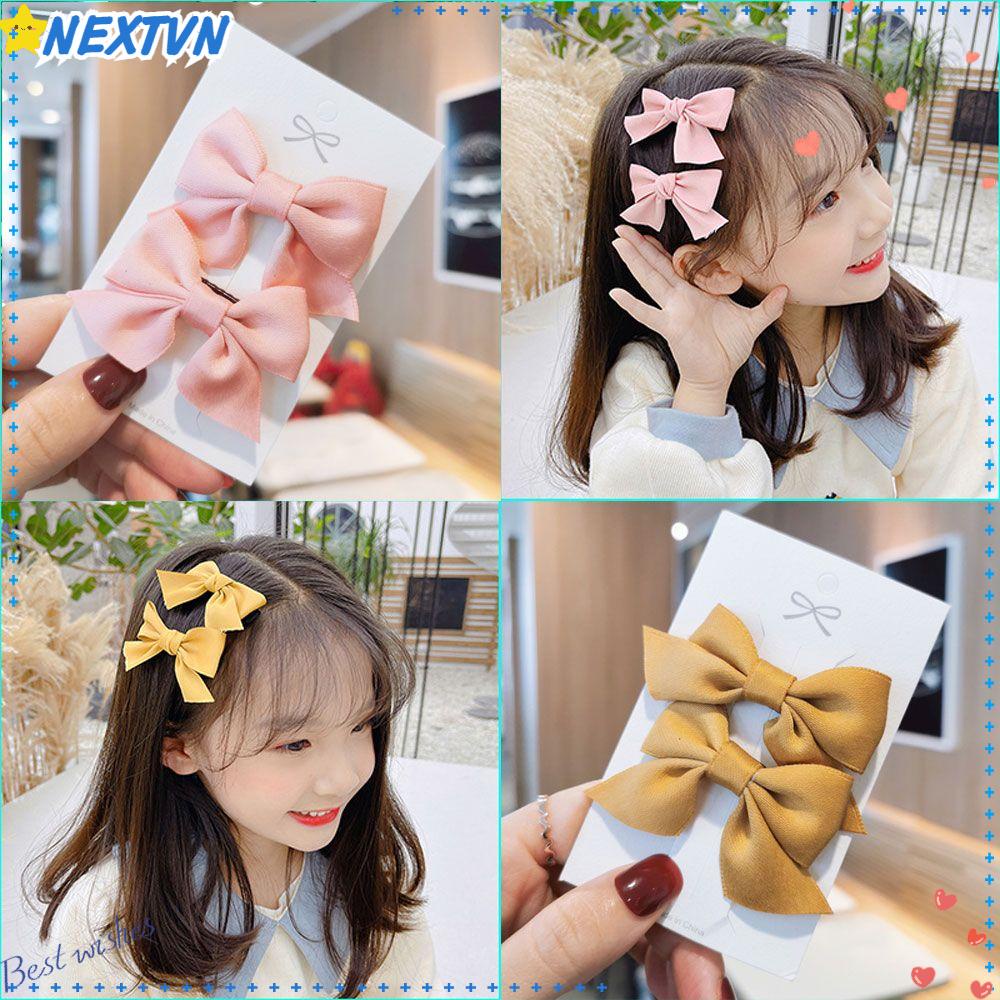 Kẹp Tóc Hình Nơ Nhiều Kiểu Dáng Ngọt Ngào Thời Trang Cho Nữ