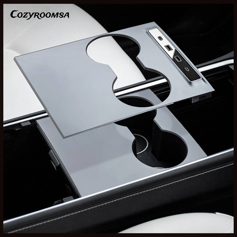Bộ Chia Cổng USB 2.0 Mini Thông Minh Cho Tesla Model 3 Y