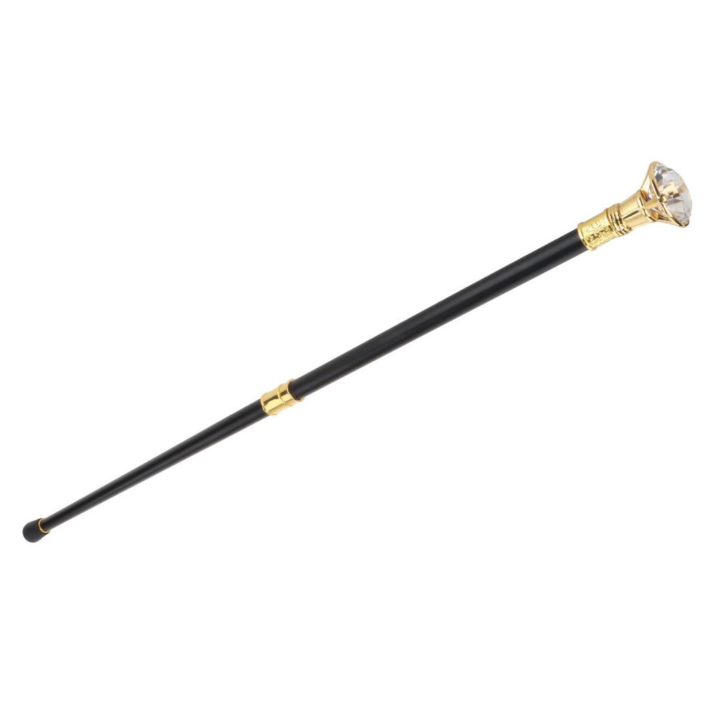 Gậy Đi Bộ Tay Cầm Bằng Hợp Kim Nhôm Màu Đen Thanh Lịch