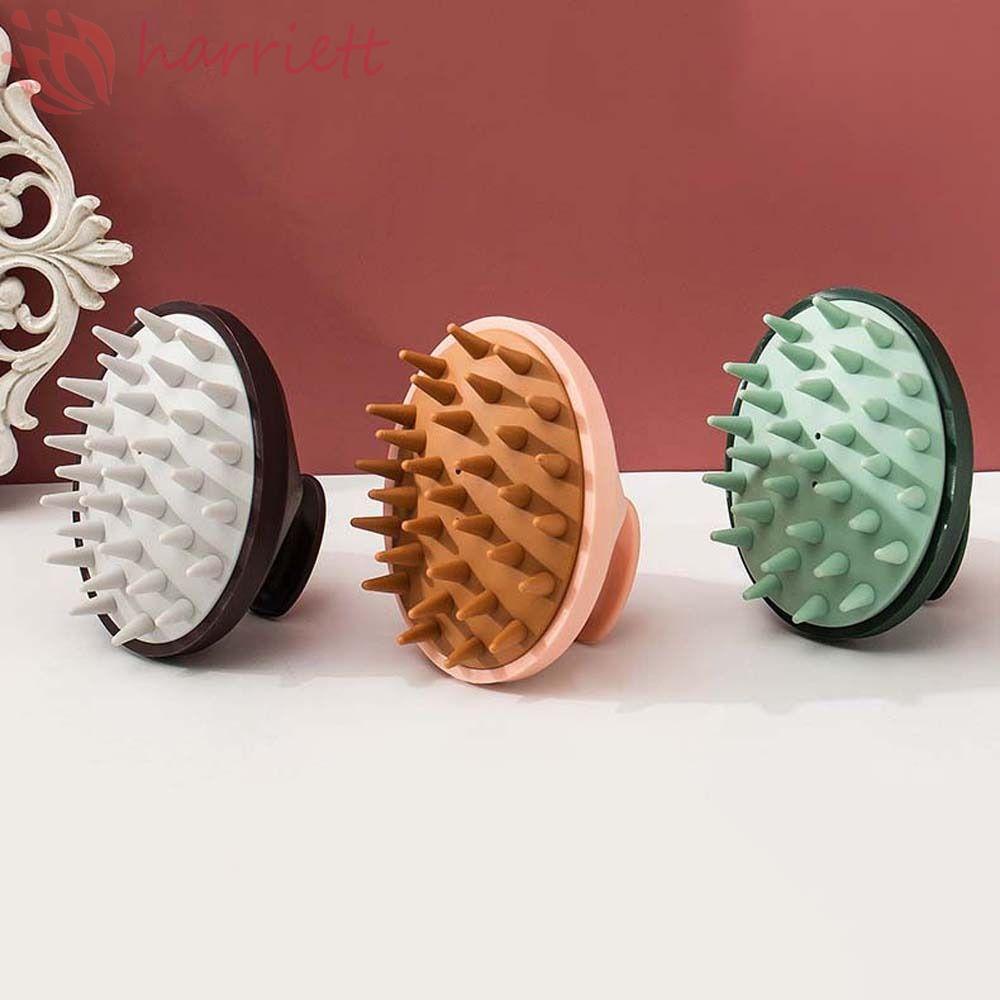 Bàn Chải Silicone Mát Xa Da Đầu Khi Tắm Tiện Dụng