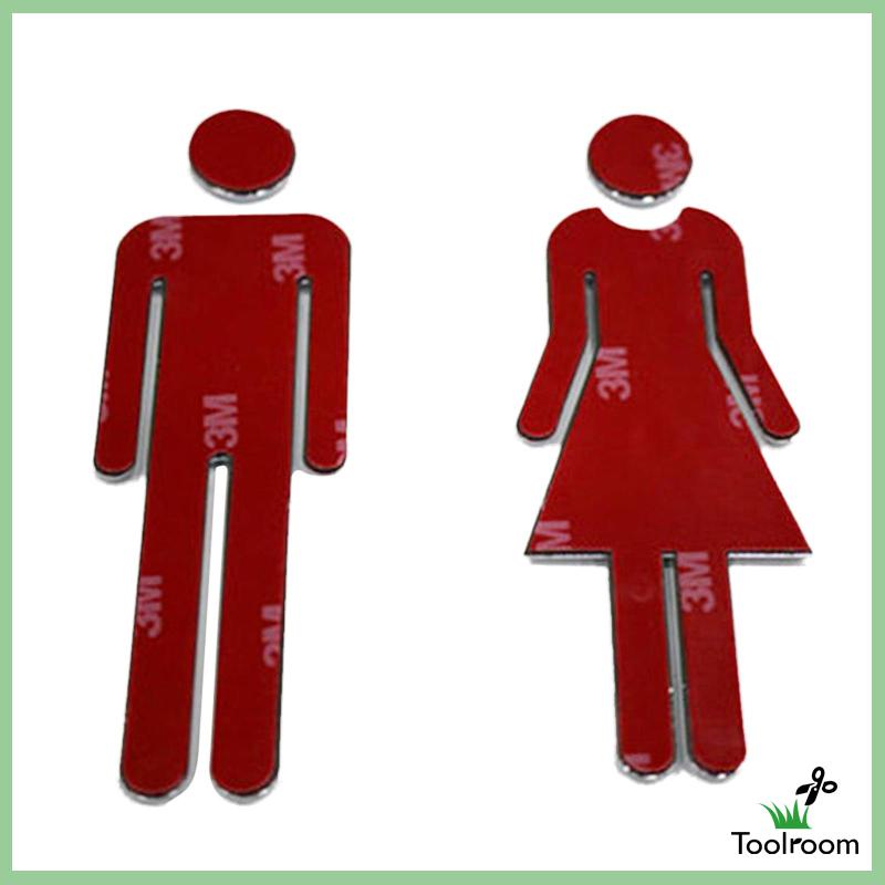 [Toolroom] Wc Bảng Hiệu Phòng Vệ Sinh Phòng Tắm