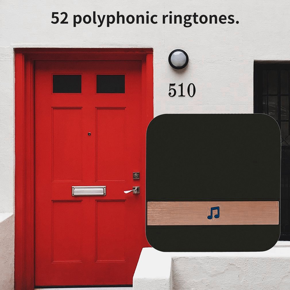 =Christmas=Indoor Receiver Smart WiFi Visual Accessory Wireless Doorbell M3 Doorbell