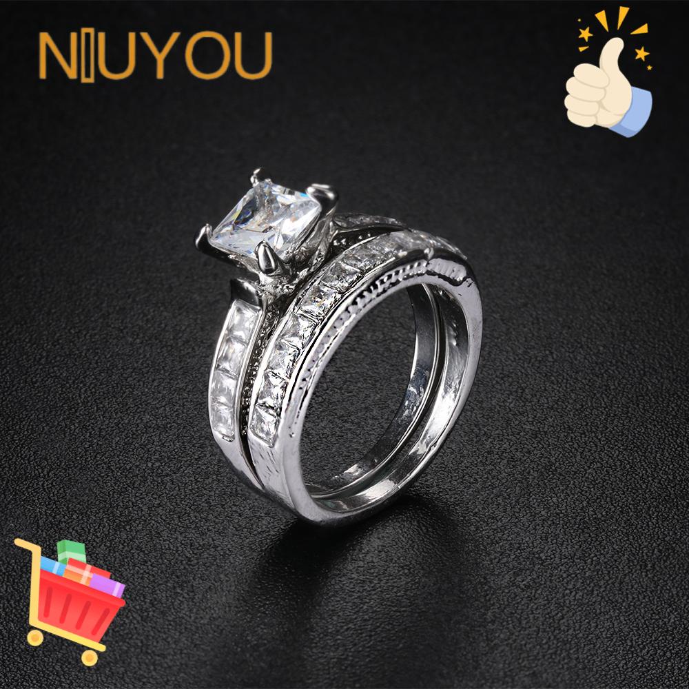 Nhẫn Cưới 2 Trong 1 Hợp Thời Trang Cho Nữ