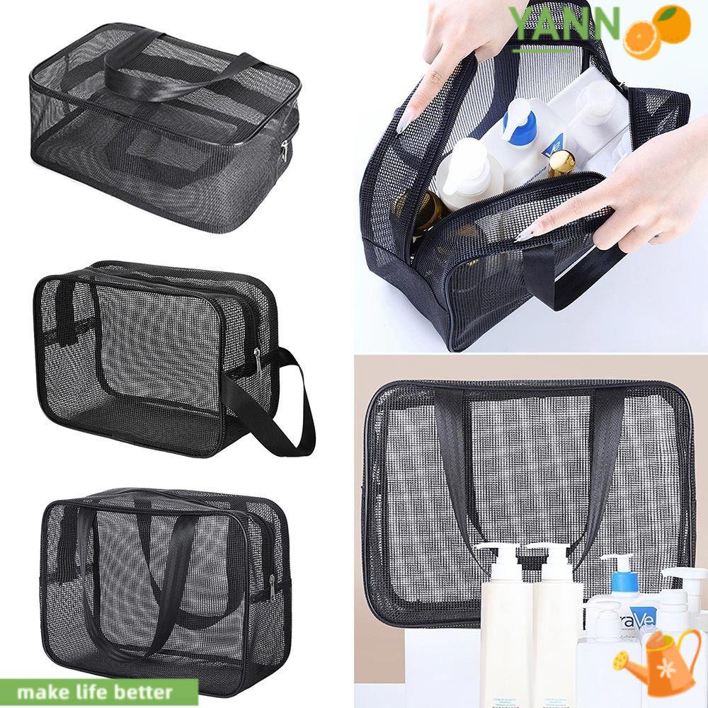 Yan1 Túi Lưới Đựng Đồ Tắm Biển Dễ Dàng Mang Theo