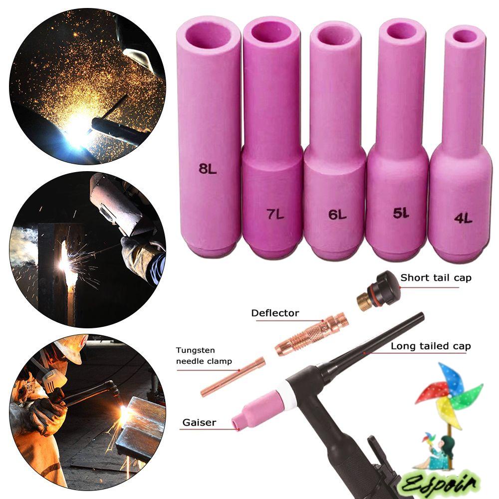 Set 5 Phụ Kiện Đầu Phun Hàn WP17 / 18 / 26 Bằng Sứ Chuyên Dụng