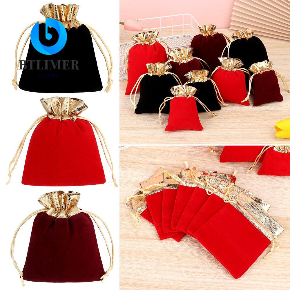 Set 10 Túi Dây Rút Đựng Đồ Dùng Lễ Hội / Tiệc Tùng Tiện Dụng