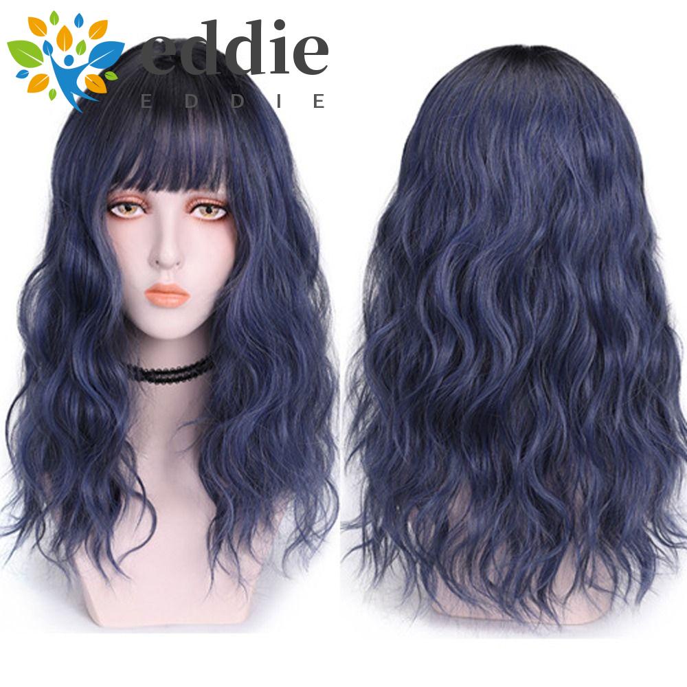 Mái Tóc Giả 26 Kiểu Xoăn Dài Màu Đen Tự Nhiên Dành Cho Nữ