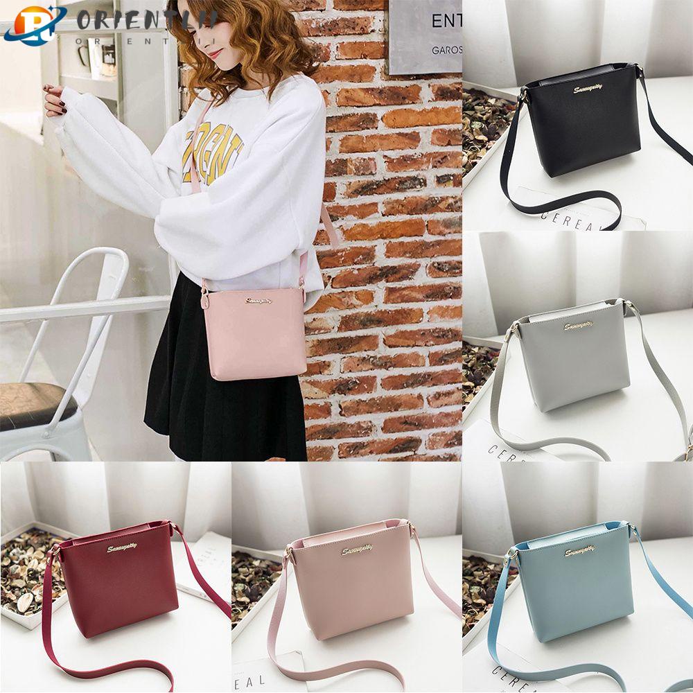 Túi Da PU Đeo Vai Orentlii Đa Năng Thời Trang