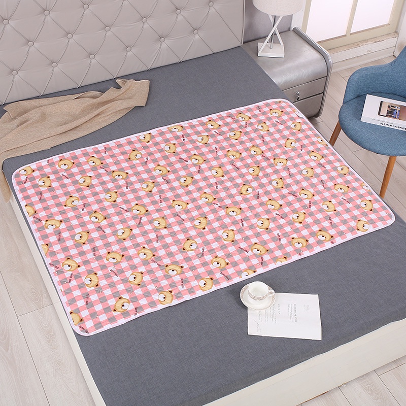 1 Tặng 1 Thảm Lót Cotton Hữu Cơ 50 * 70cm Thấm Hút Nước Giặt Được Tái Sử Dụng Được