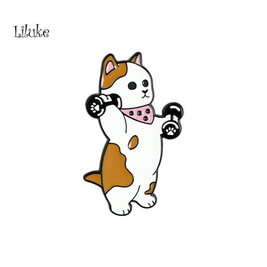 Bộ 5 Ghim Cài Áo Hình Cún Hoạt Hình Đáng Yêu