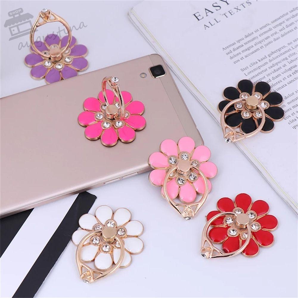 Giá Đỡ Điện Thoại Dạng Nhẫn Đeo Ngón Tay Bằng Kim Loại Tiện Dụng