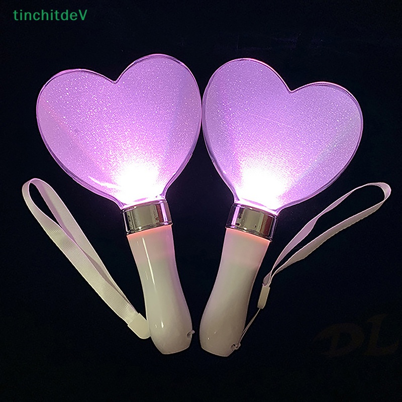 [TinchitdeV] Gậy Phát Sáng Đèn LED 15 Màu Hình Trái Tim Cho Tiệc Tùng [Mới]