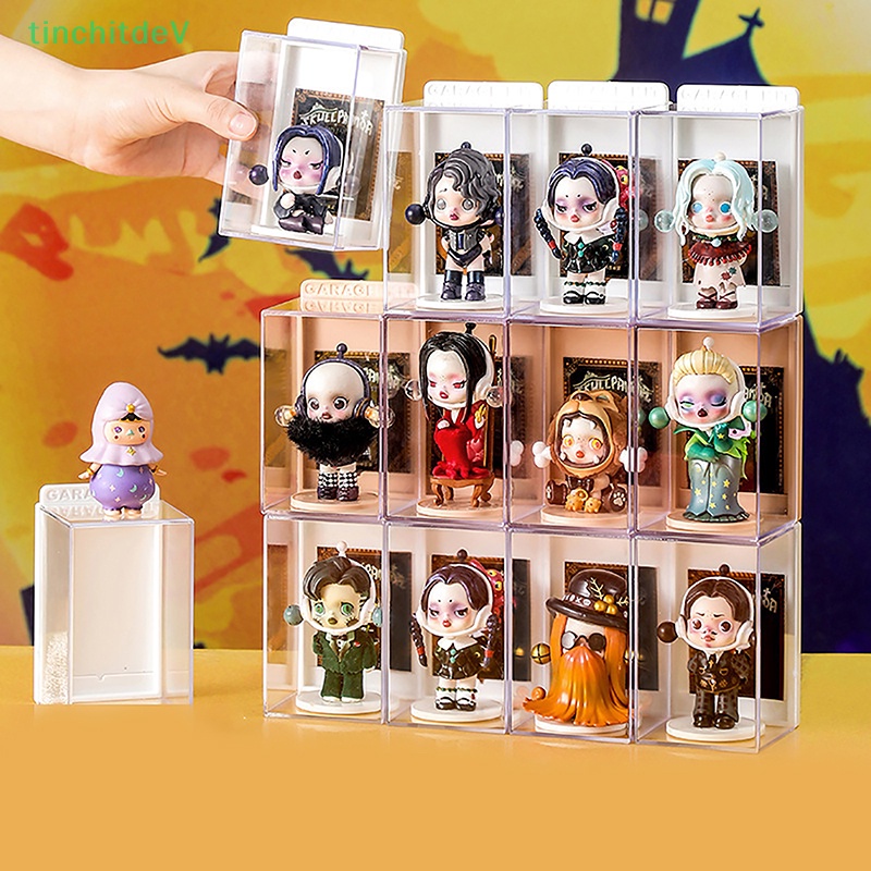 Hộp Đựng Đồ Chơi Búp Bê Chống Bụi Bẩn Kiêm Giá Đỡ Tiện Dụng