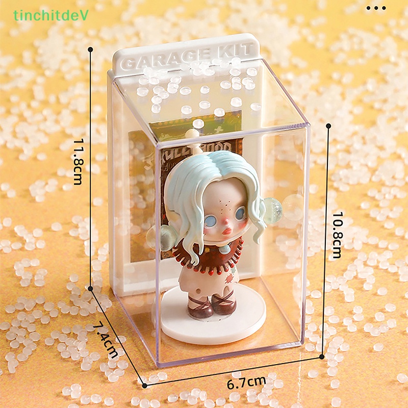 Hộp Đựng Đồ Chơi Búp Bê Chống Bụi Bẩn Kiêm Giá Đỡ Tiện Dụng