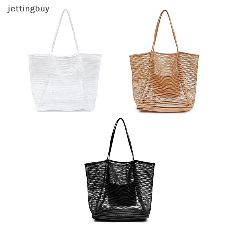 Túi Lưới Đeo Vai Sức Chứa Lớn Tiện Dụng Mang Theo Du Lịch / Đi Biển Cho Nữ