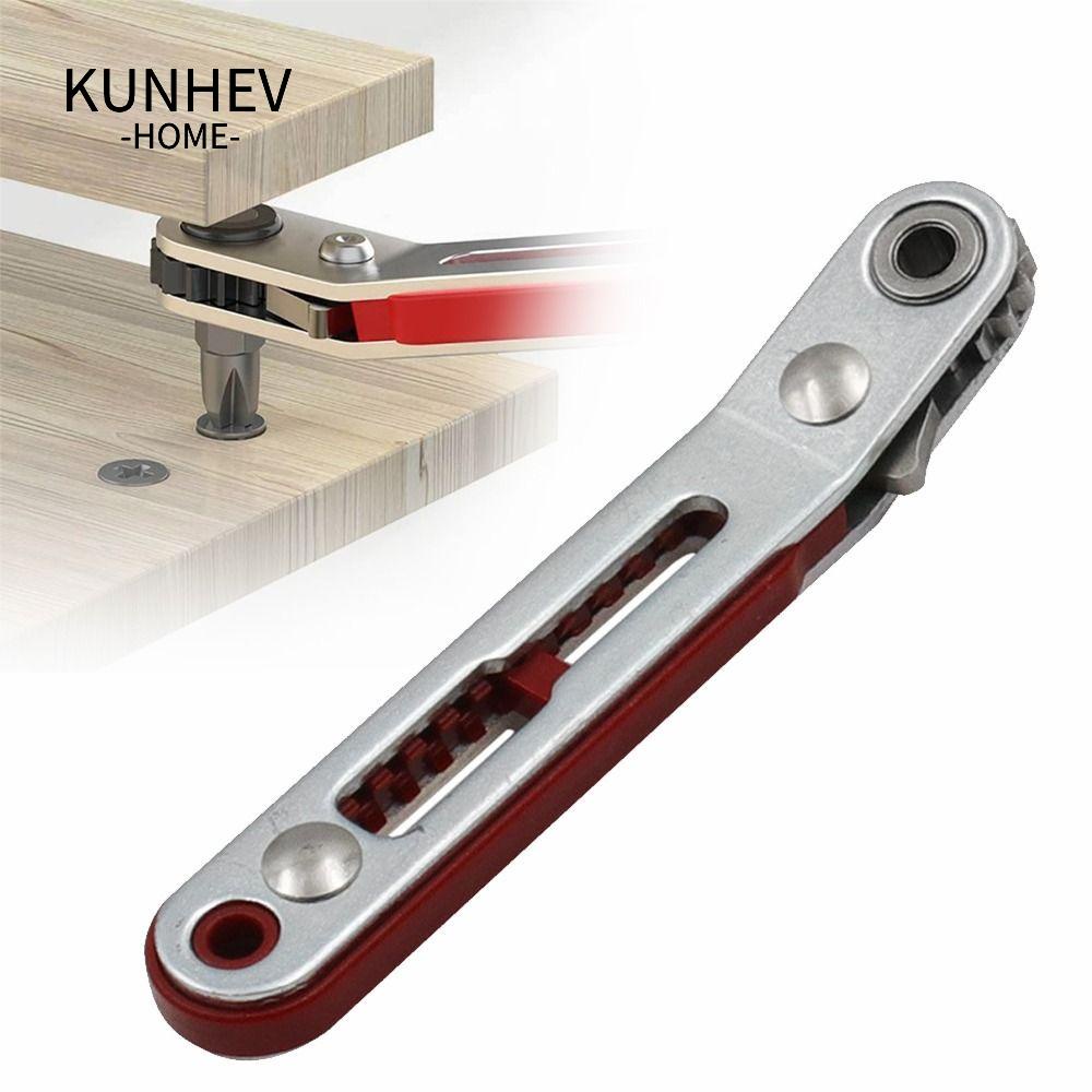 KUNHEV Chìa Vặn Bánh Cóc Mini 1 / 4 Inch Bền Bỉ Tiện Dụng