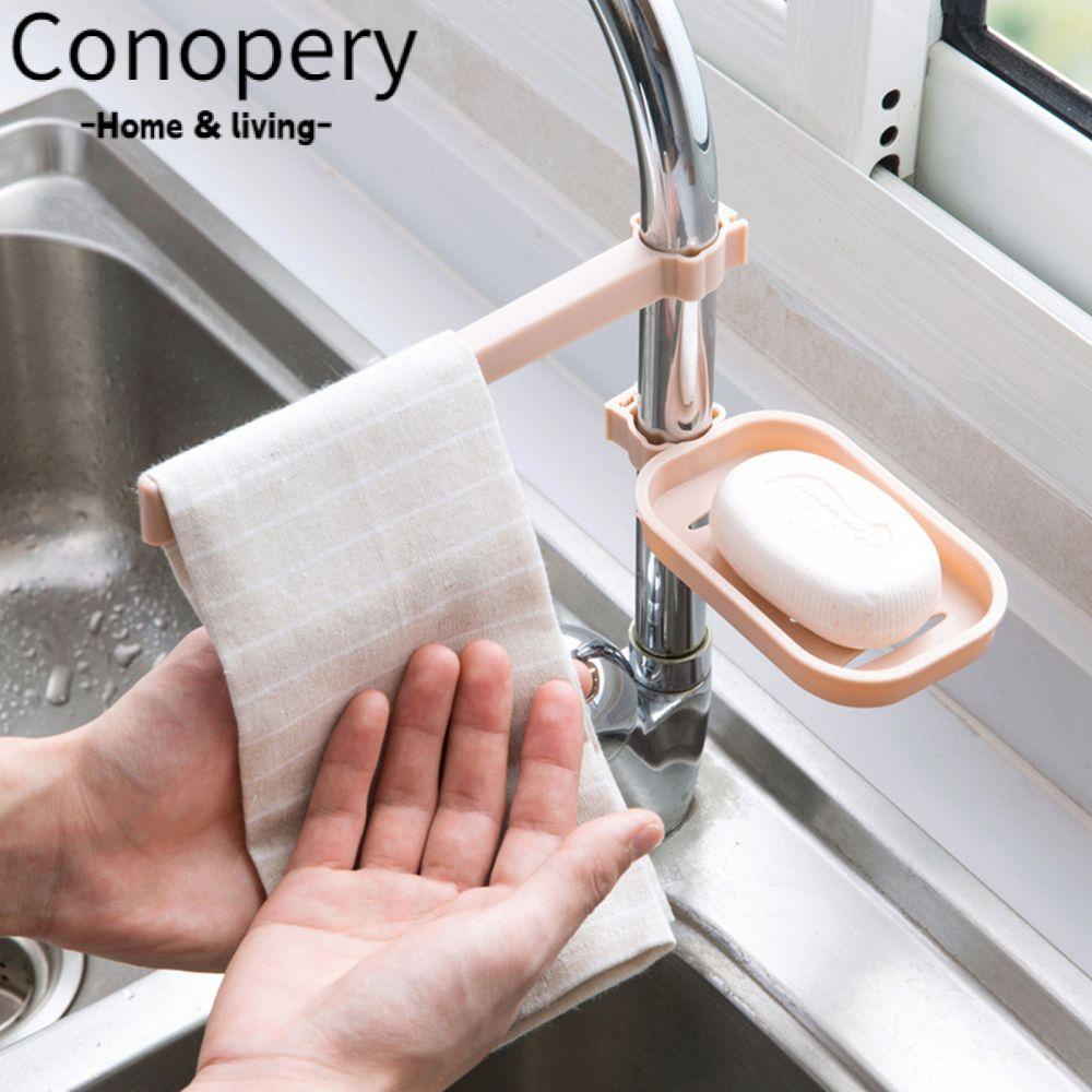 CONOPERY Giá Đỡ Treo Bọt Biển Rửa Chén Tiện Dụng Cho Nhà Bếp