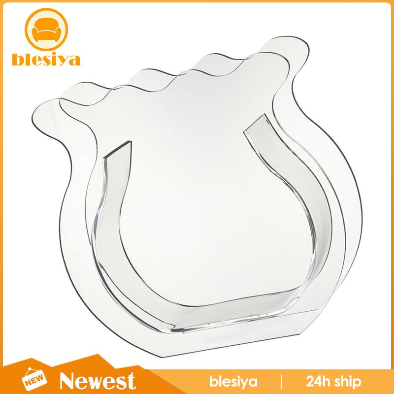 Lọ Hoa Bằng Acrylic Trong Suốt Thiết Kế Tối Giản Dùng Trang Trí