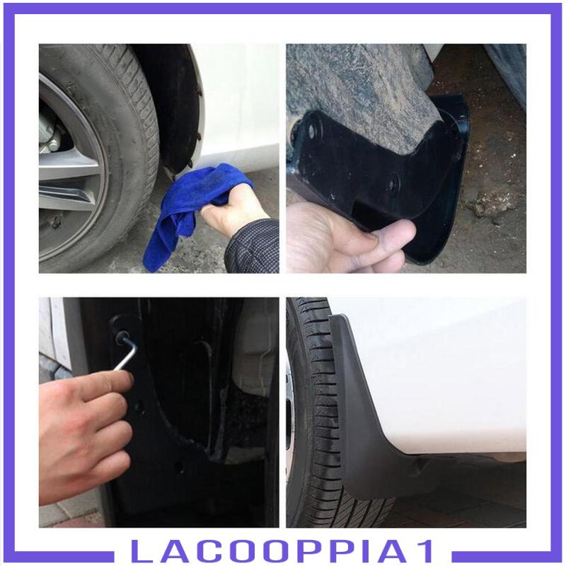 4 Tấm Chắn Bùn Thay Thế Cho Bánh Xe Hơi Lacooppia1