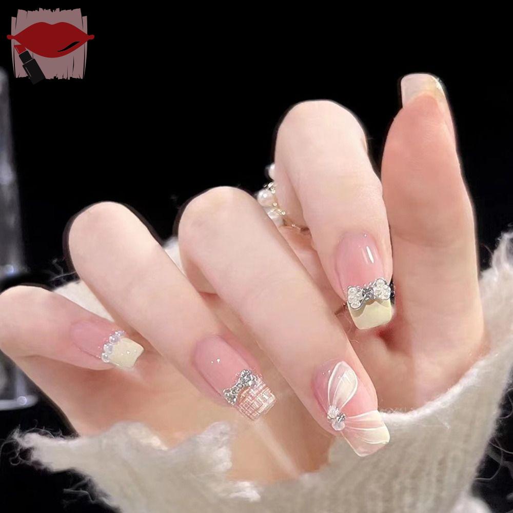 Bộ 24 Móng Tay Giả Dạng Nhấn Có Thể Tháo Rời SOFTNESS