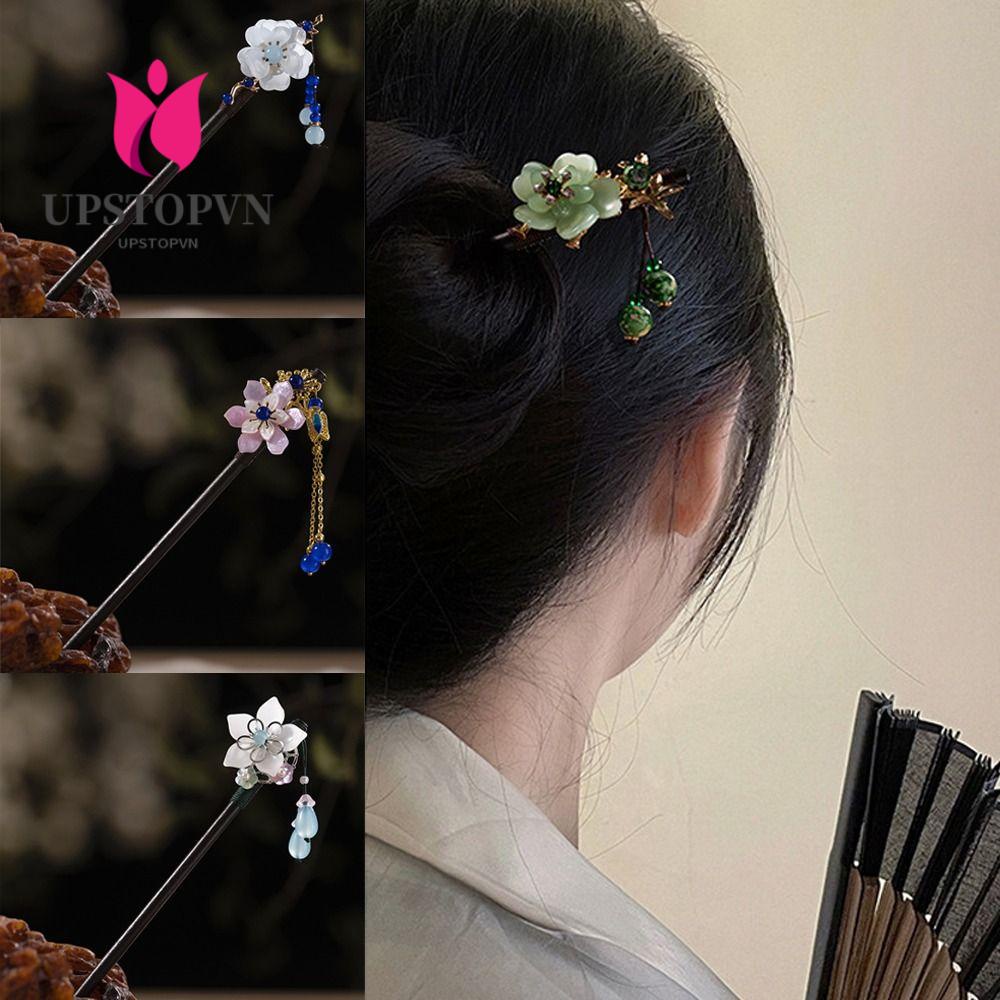 Trâm Cài Tóc Đính Tua Rua Phong Cách Cổ Điển Mới Cho Nữ