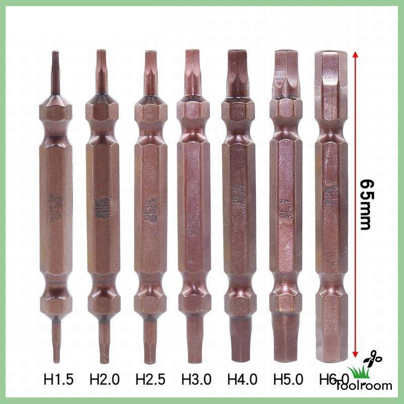 Bộ 7 Mũi Khoan Thép S2 Hai Đầu Chuyên Dụng