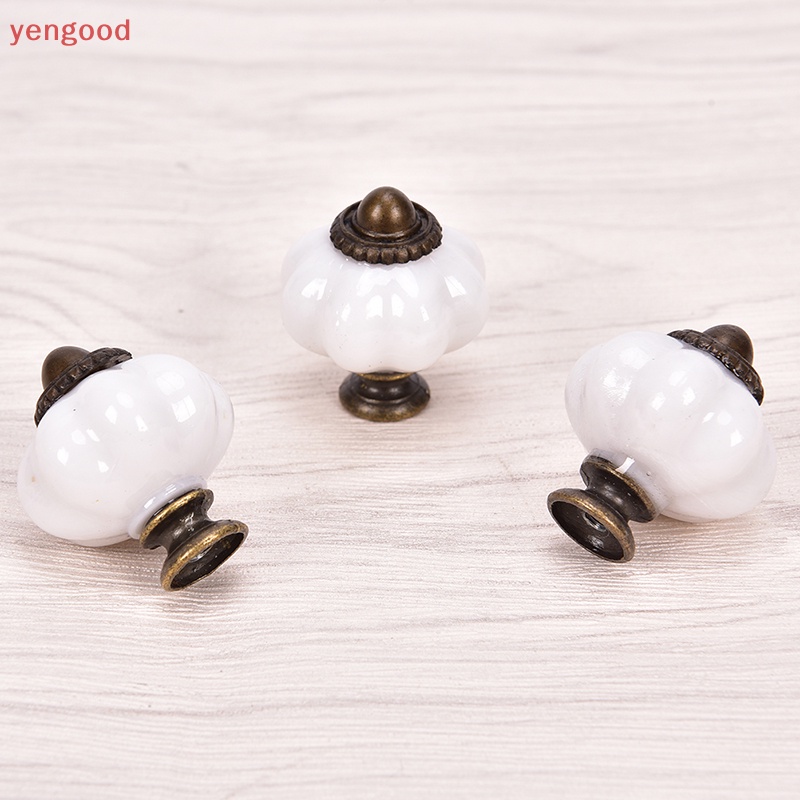 Set 10 Tay Nắm Cửa Tủ / Ngăn Kéo Phong Cách Vintage