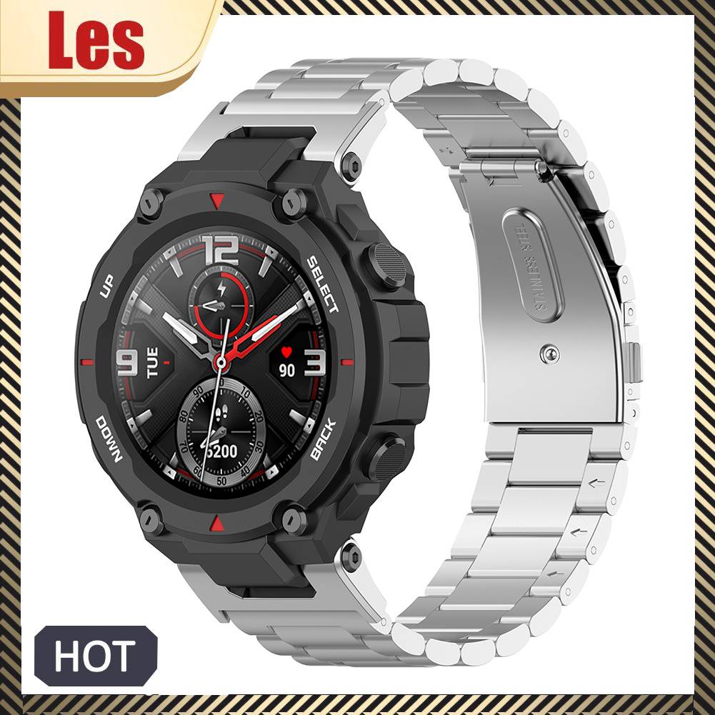 Dây Đeo Inox Cho Đồng Hồ Thông Minh Huami Amazfit T-Rex Pro / Amazfit T-Rex