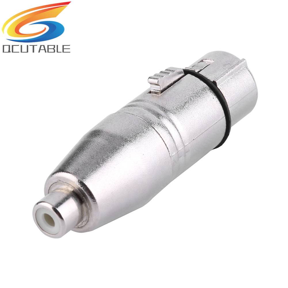 Dây Cáp Âm Thanh 3-Pin XLR Female Sang RCA Female