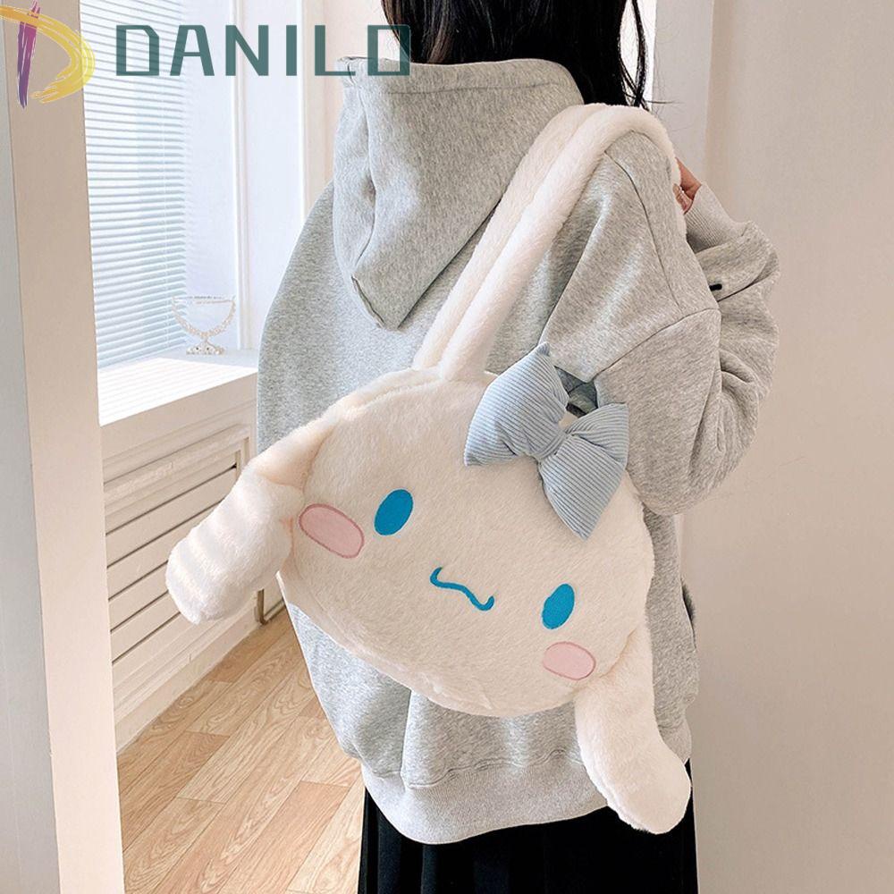 DANILO Túi Đeo Vai Kuromi Đựng Tiền Xu / Sách / Thiếu Niên Hình Cinnamoroll Dễ Thương Cho Nữ