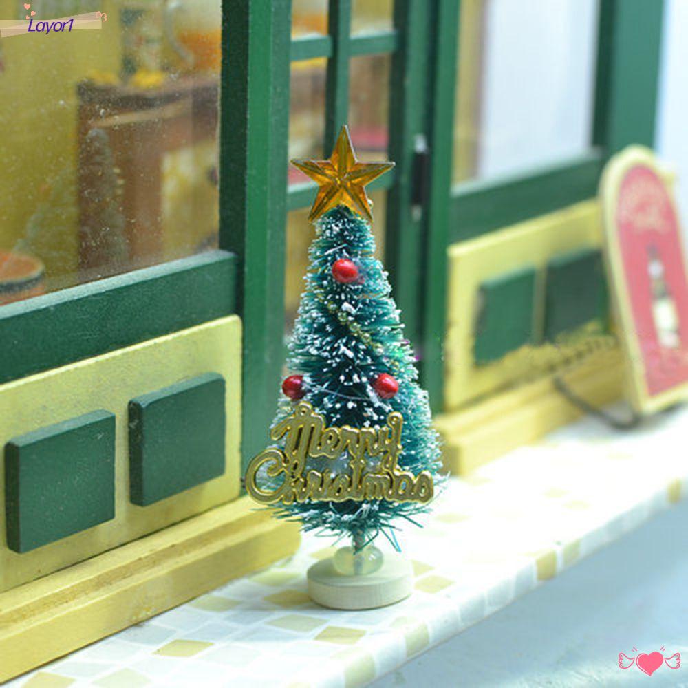 LAYOR1 1 Bộ 2 Đồ trang trí Dùng Trang Trí Vườn Nhà Búp Bê