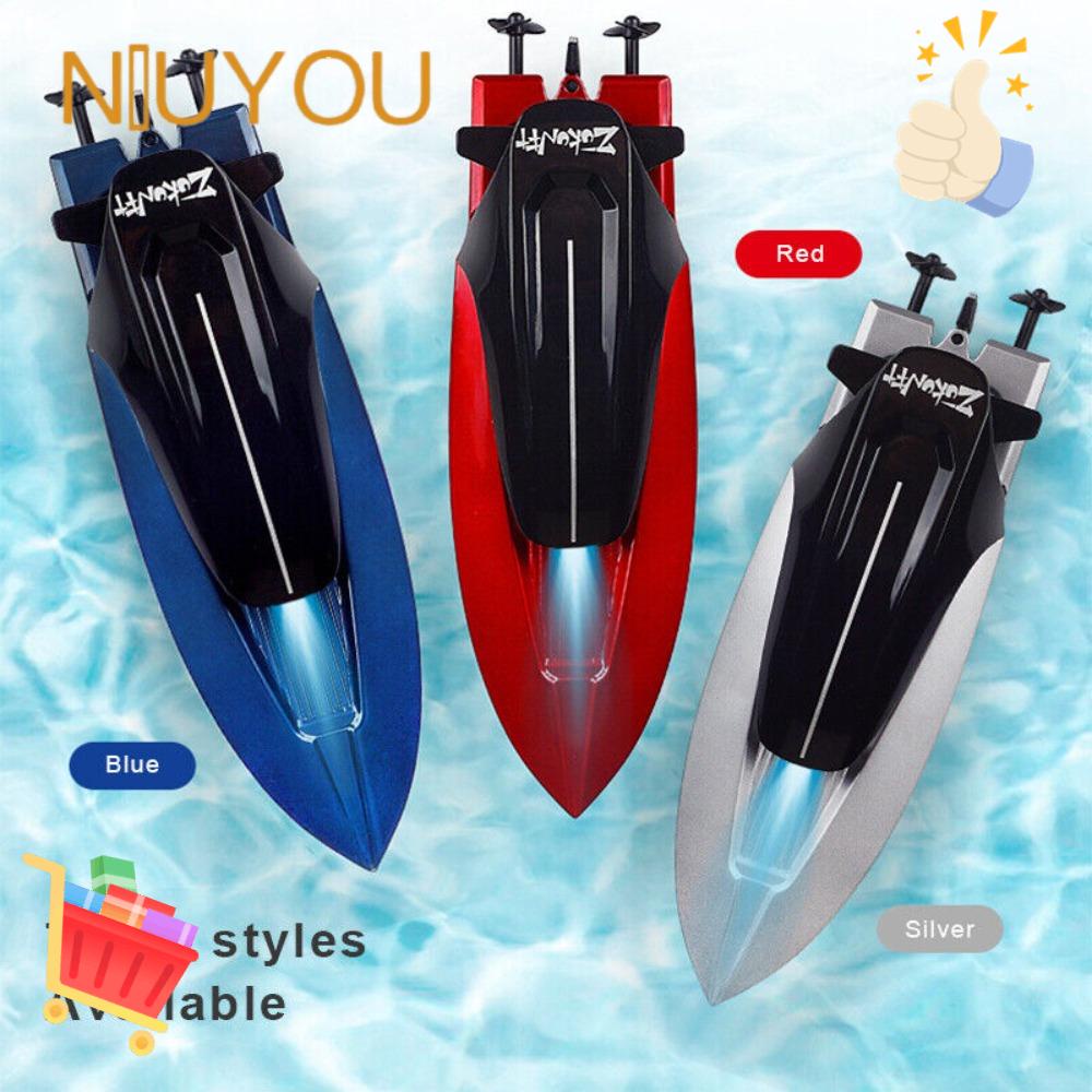 NIUYOU Tàu Điện Mô Phỏng Điều Khiển Từ Xa 2.4G Sạc Pin Tiện Dụng