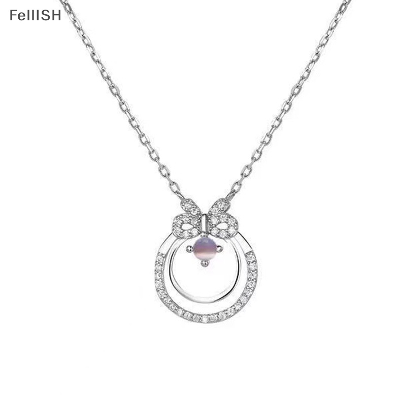 Vòng cổ Mặt Tròn Đính Pha Lê Lấp Lánh Thời Trang Cho Nữ 439br