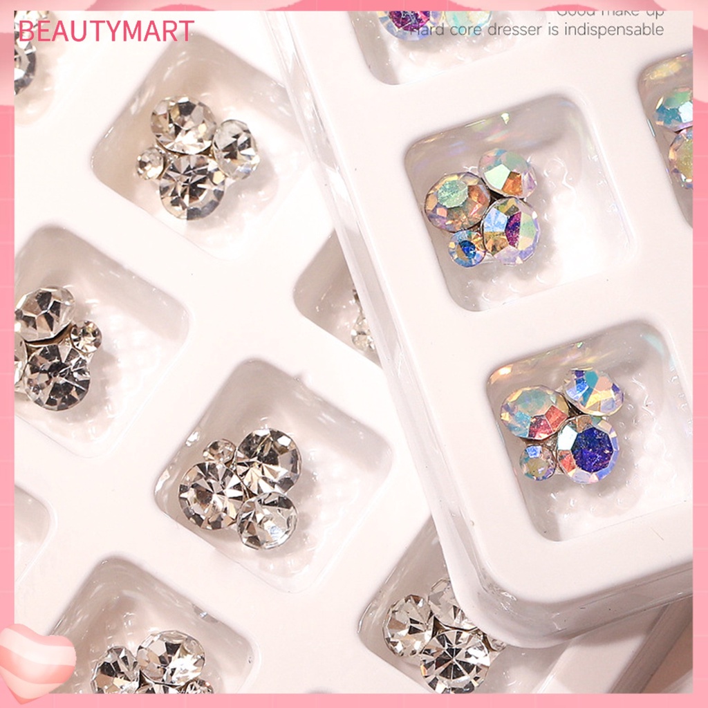 Set 5 Phụ Kiện Đính Đá 3D Trang Trí Móng Tay Nghệ Thuật DIY