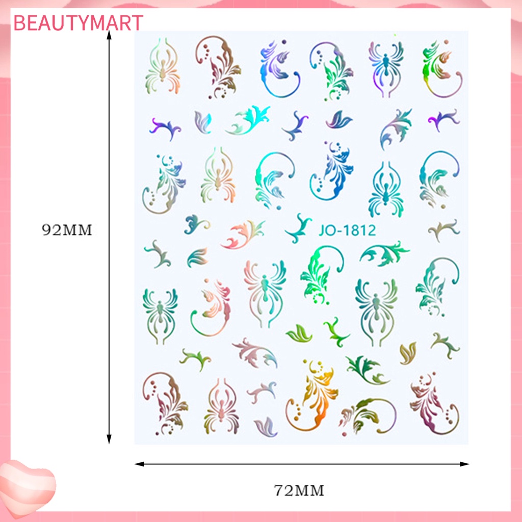 Miếng Dán Trang Trí Móng Tay Tự Dính Không Gây Kích Ứng Đa Năng