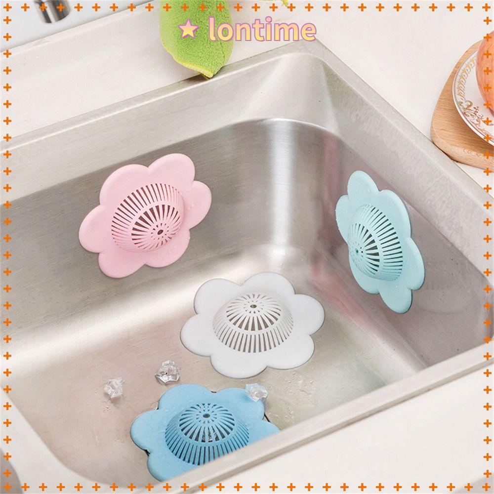 Lưới Lọc Rác Bằng PVC Mềm Hình Bông Hoa Đa Năng Cho Bồn Rửa Nhà Tắm