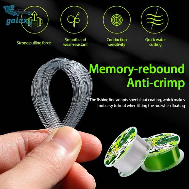 Cuộn Dây Câu Cá Nylon Dài 3.53-43lb Tự Làm Thủ Công Siêu Bền 500m 3.53-43lb