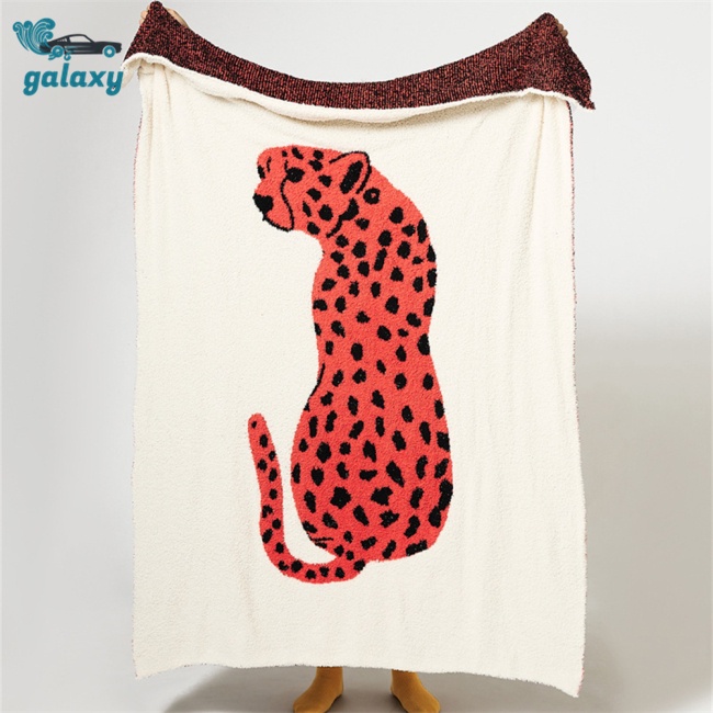 Galaxy Chăn Trải Giường Siêu Mềm Nhẹ Thoáng Khí Thoải Mái Họa Tiết Động Vật Đáng Yêu