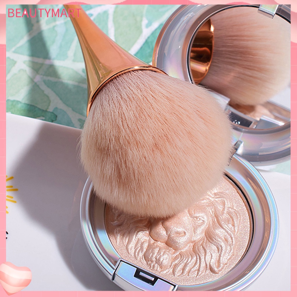 [beautymart] Cọ Trang Điểm Phủ Phấn Làm Đều Màu Da Dễ Vệ Sinh Làm Đều Màu Da Màu Vàng Hồng Đa Năng Bằng Nhựa Phụ Kiện Trang Điểm Hàng Ngày