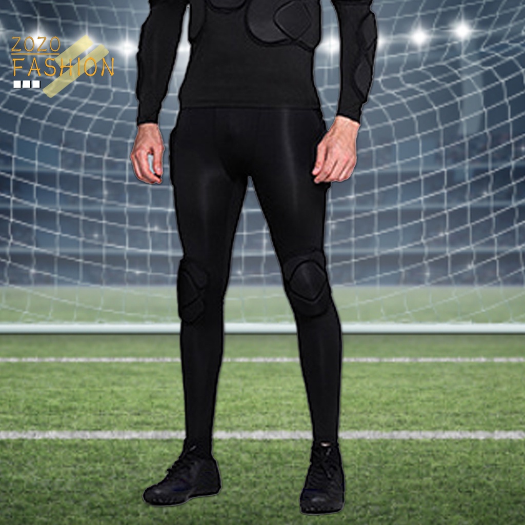 Quần Dài Thủ Môn Bằng Sợi Polyester Dày Thoáng Khí Chuyên Nghiệp
