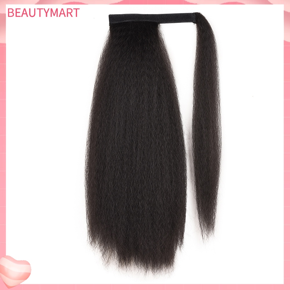 Bộ Tóc Giả Dài 55cm Bằng Sợi Tổng Hợp Và Lông Ngựa Phong Cách Châu Phi Dành Cho Nữ