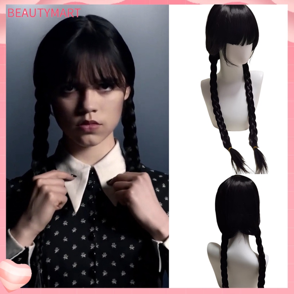 Tóc Giả Thắt Bím Bằng Sợi Chịu Nhiệt Độ Cao Hóa Trang Cho Nữ