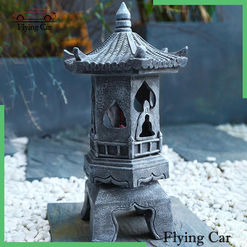 [Lzdjfmy2] Đèn Lồng Năng Lượng Mặt Trời Bằng Polyresin Cho Lối Đi Nông Trại