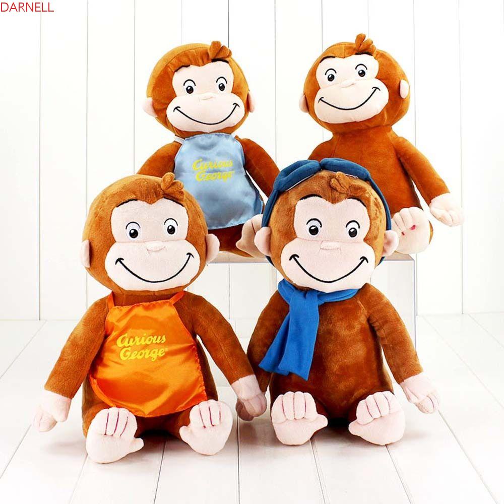 DARNELL Khỉ Nhồi Bông Mềm Mại Dễ Thương Cho Bé