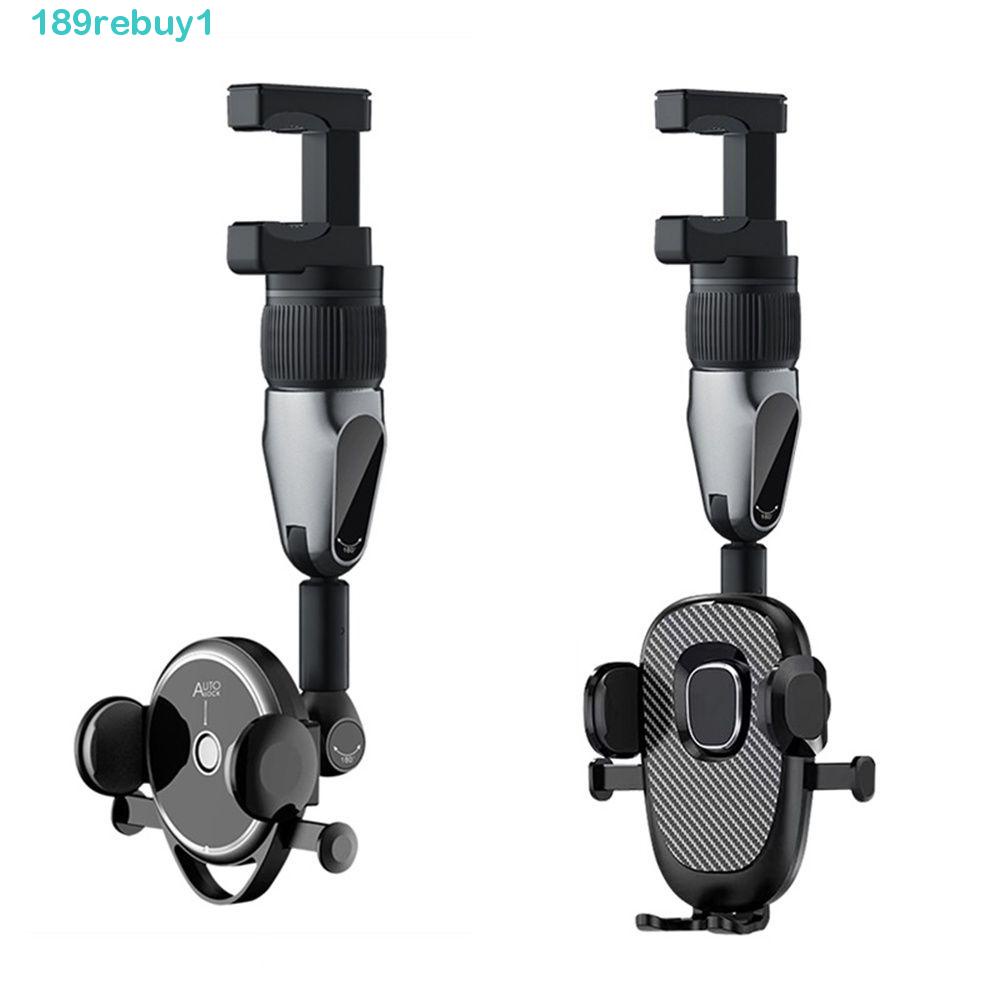 REBUY1 Giá Đỡ Điện Thoại Kẹp Gương Chiếu Hậu Xe Hơi Xoay Được Tiện Lợi